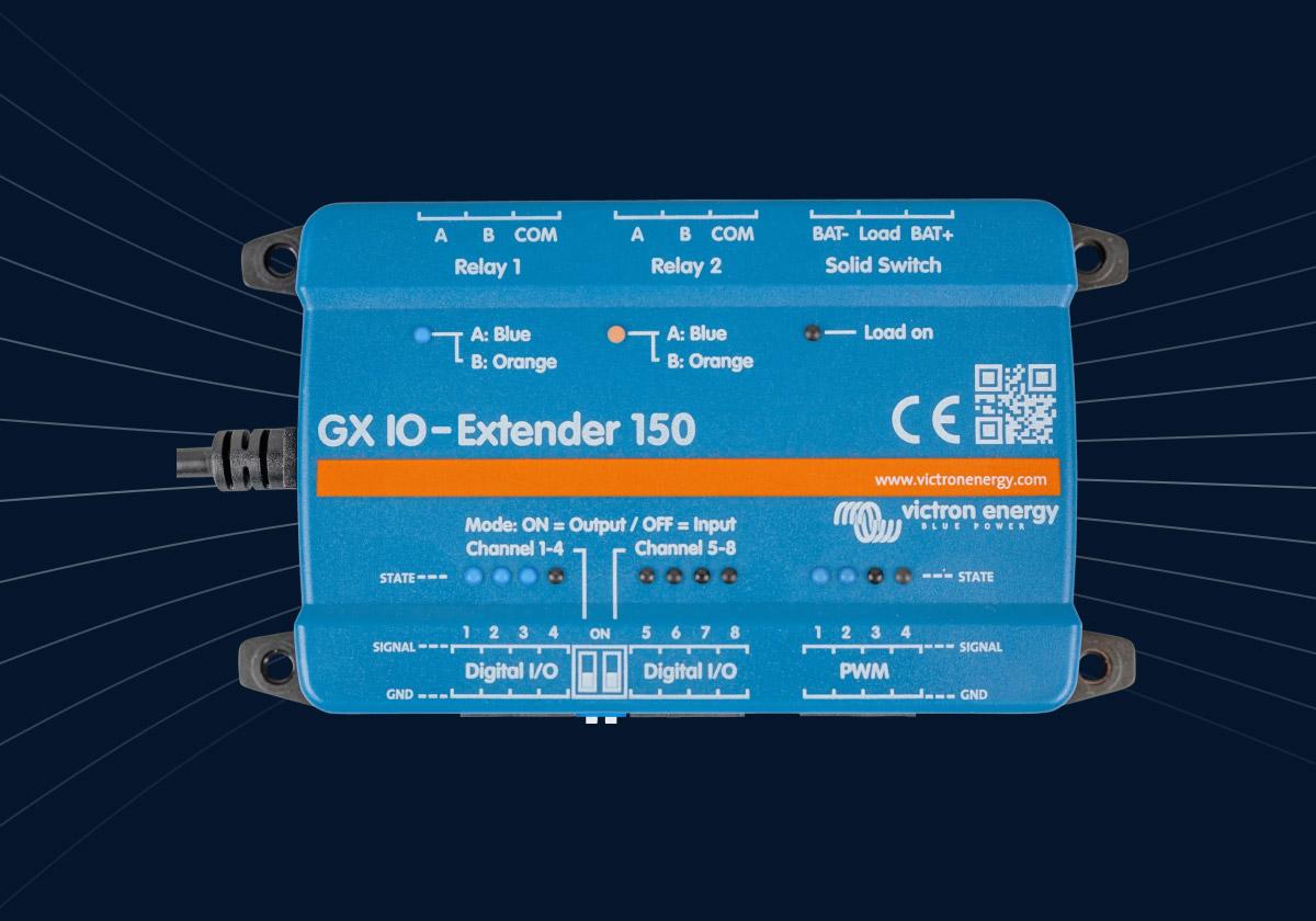 Der neue GX IO Extender 150 bietet Ihnen mehr Switching-Optionen