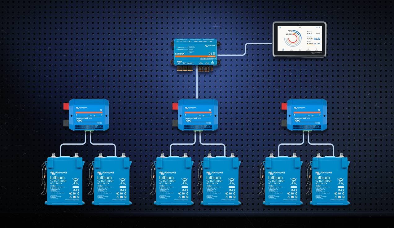 Lynx Smart BMS Parallelschaltung