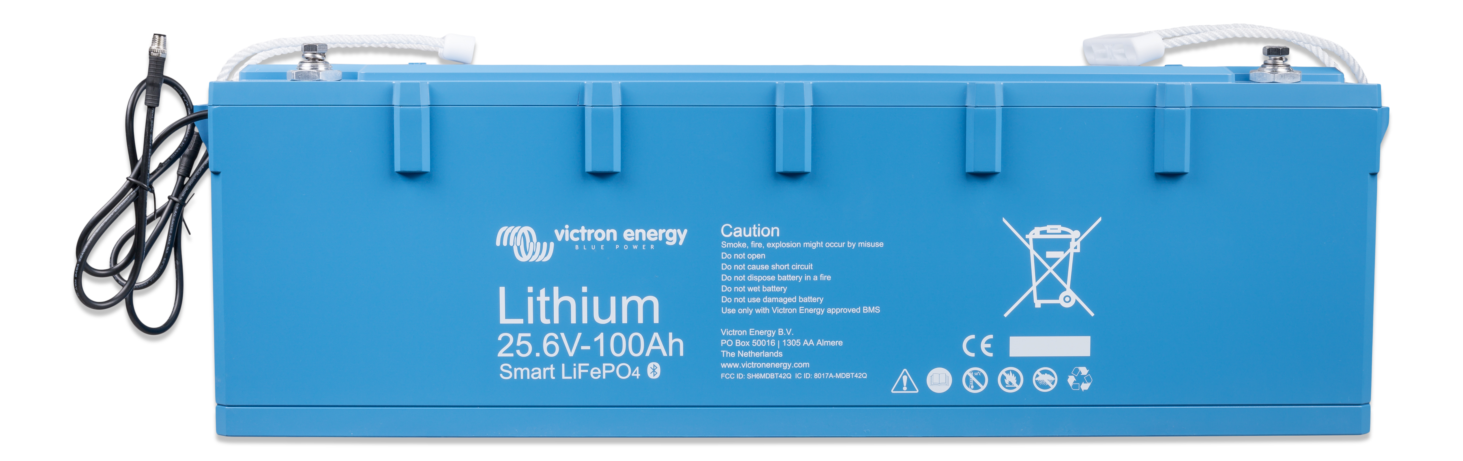 Batteria LiFePO4 battery 12,8V 100Ah Smart 12V Victron Energy